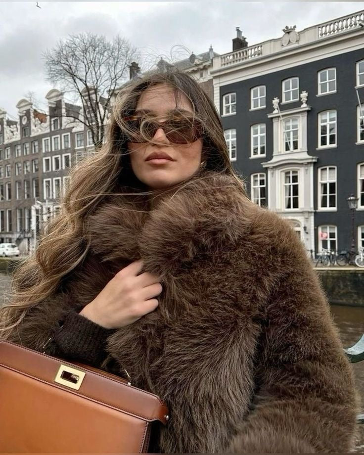 Amelia Fluffy Fur Jacket