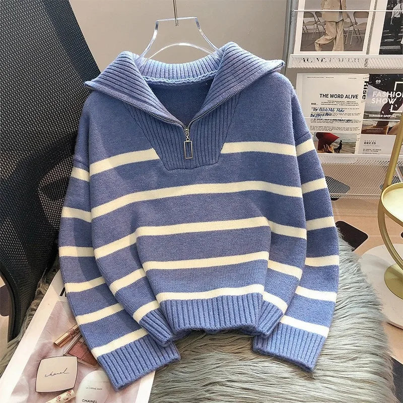 Eloise Cosy Striped  Sweater