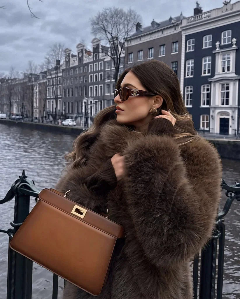 Amelia Fluffy Fur Jacket
