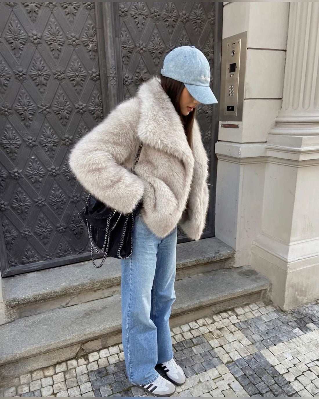 Amelia Fluffy Fur Jacket