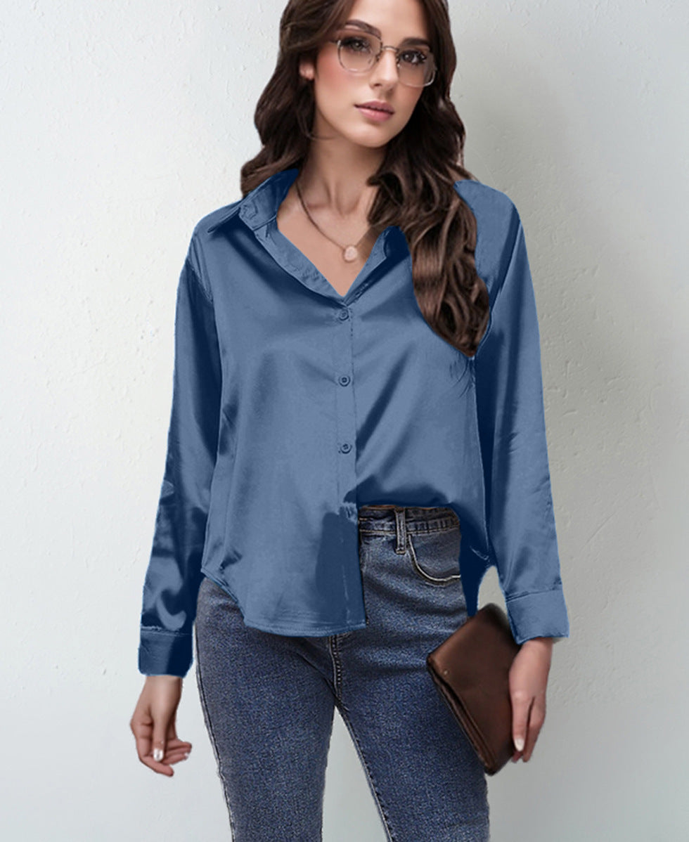 Bella Satin Blouse