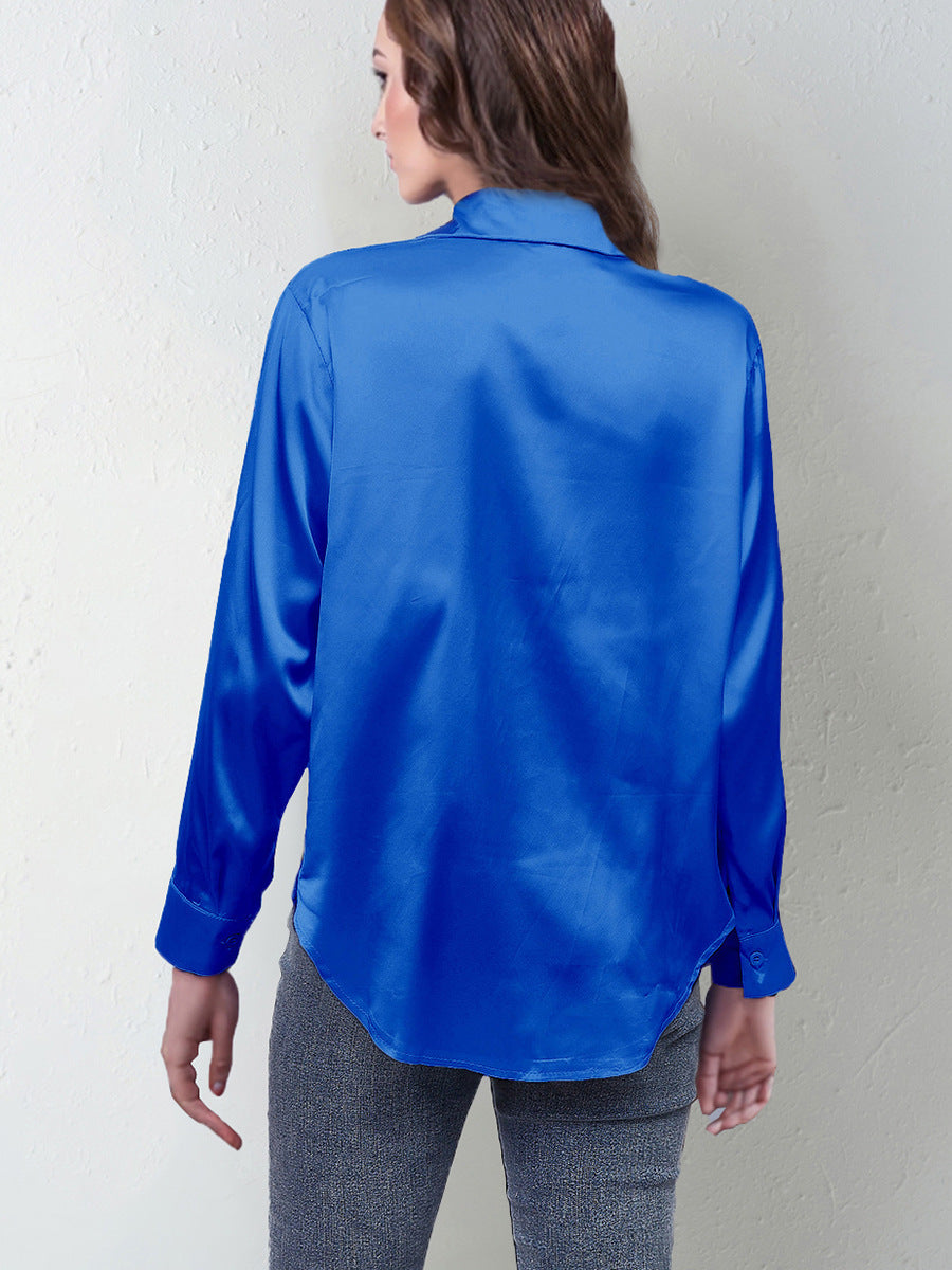 Bella Satin Blouse
