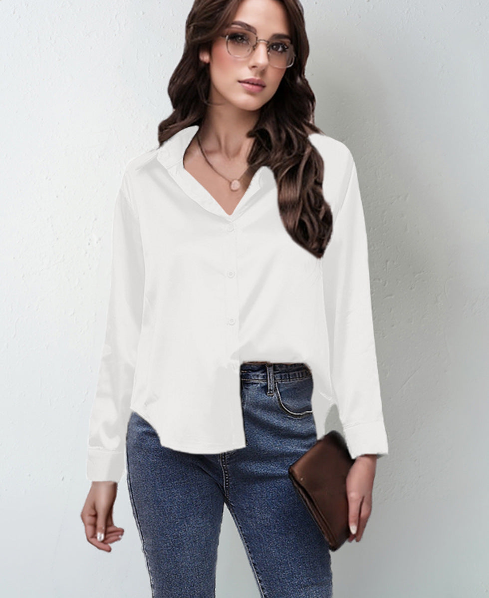 Bella Satin Blouse