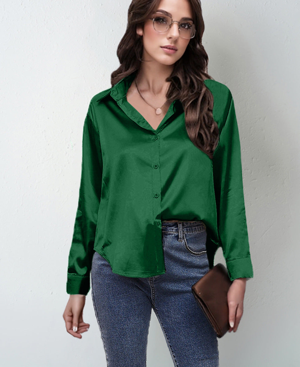 Bella Satin Blouse