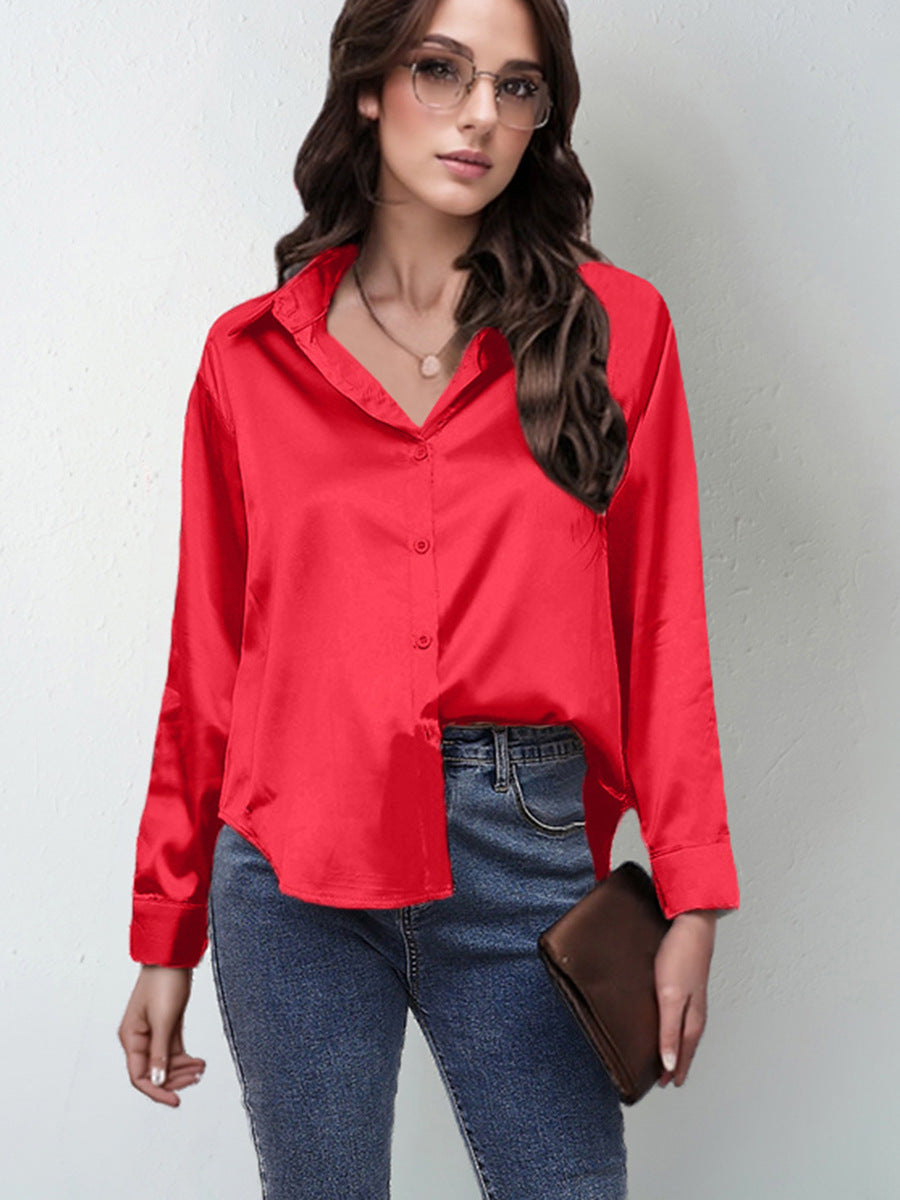 Bella Satin Blouse