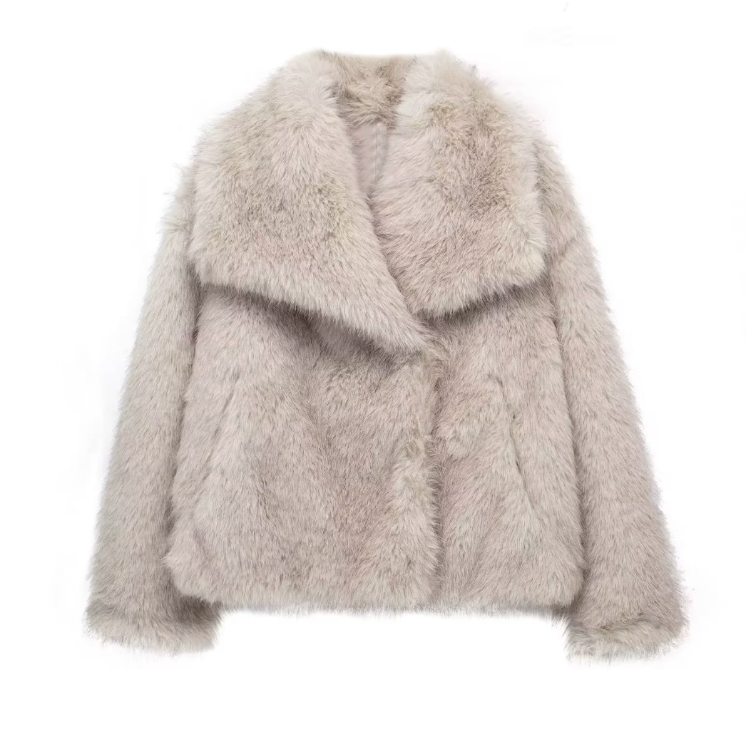 Amelia Fluffy Fur Jacket