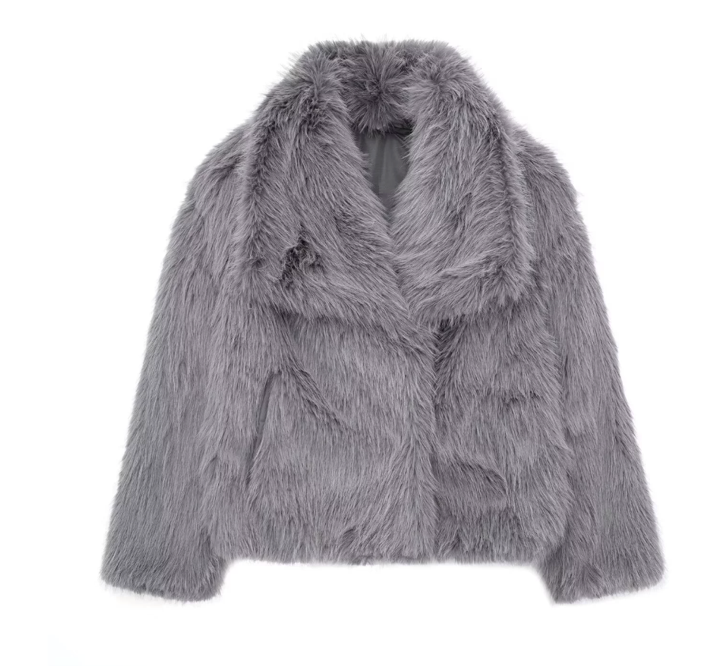 Amelia Fluffy Fur Jacket