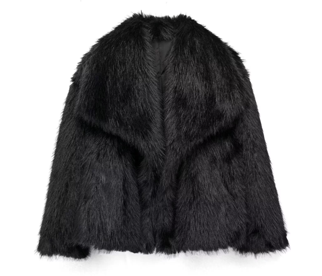 Amelia Fluffy Fur Jacket