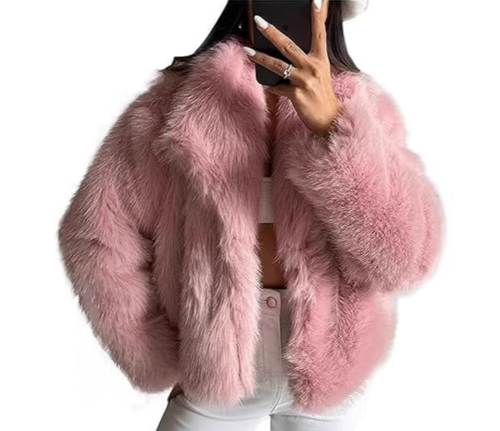 Amelia Fluffy Fur Jacket