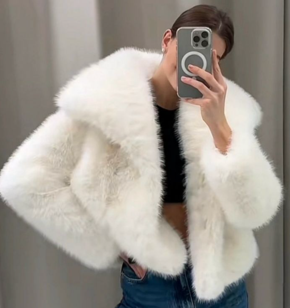 Amelia Fluffy Fur Jacket