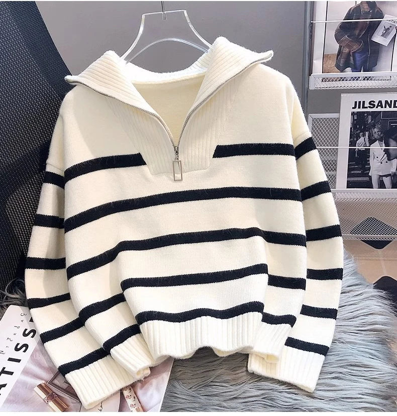 Eloise Cosy Striped  Sweater
