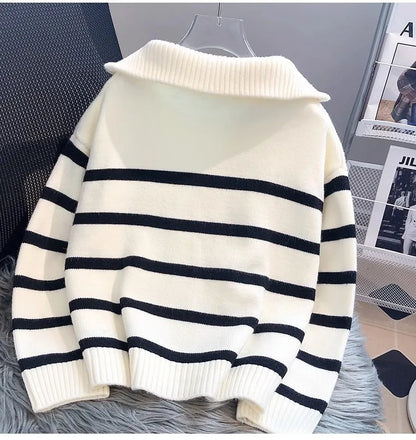 Eloise Cosy Striped  Sweater