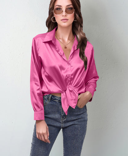 Bella Satin Blouse