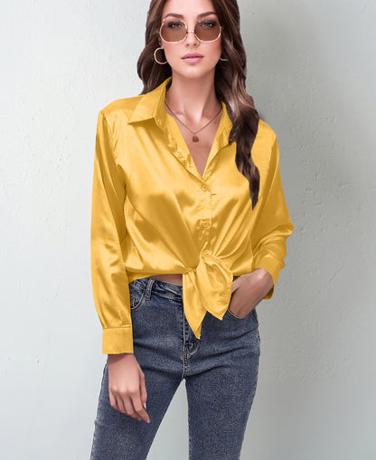 Bella Satin Blouse