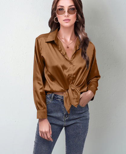 Bella Satin Blouse