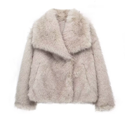 Amelia Fluffy Fur Jacket