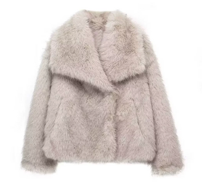 Amelia Fluffy Fur Jacket